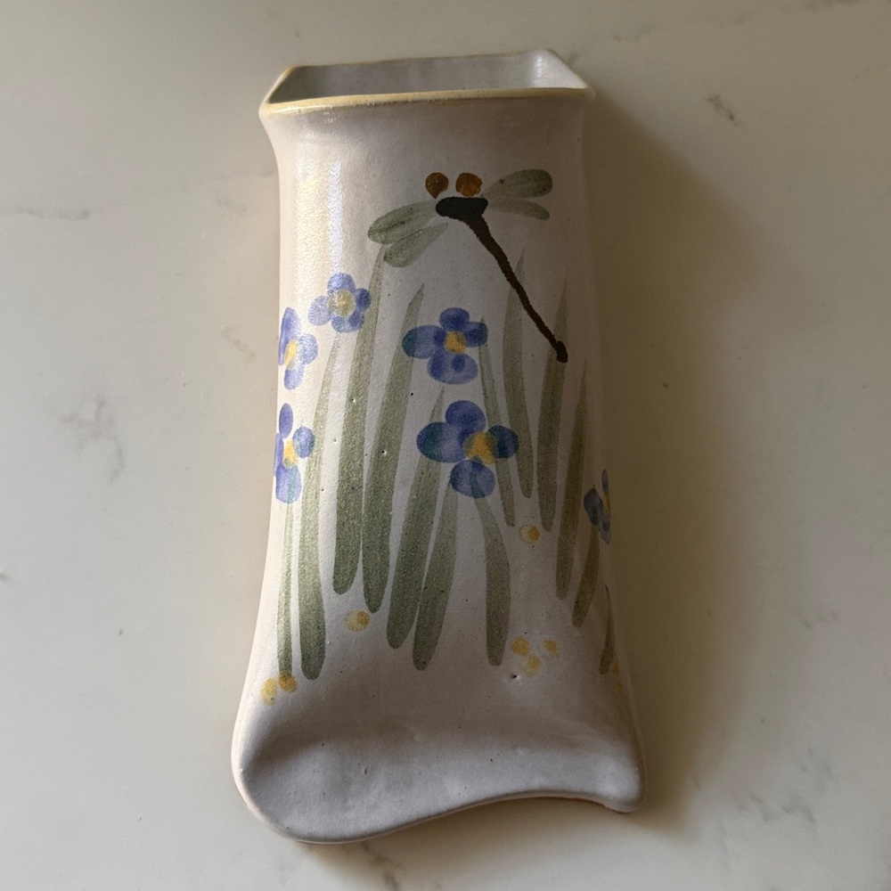 Handmade Pottery Wall Pocket - Picture 9 of 9